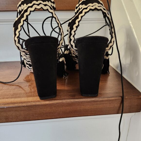 Loeffler Randall women's black sandals in size 10 - Picture 8 of 11